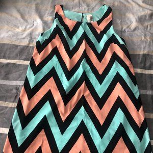 Francesca's Chevron Dress